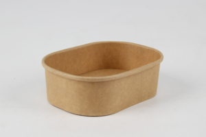 Bol en papier rectangulaire moderne de haute qualité OEM/ODM, rond, jetable, biodégradable, recyclé, imperméable, logo personnalisé, grossiste - Product Image 3