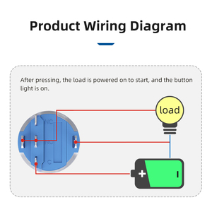 Ul CE TUV momentary kim loại SS công nghiệp không thấm nước IP67 push <span class=keywords><strong>button</strong></span> 19 mét 22 mét với đầu tròn phẳng cho bảng điều khiển - Product Image 4
