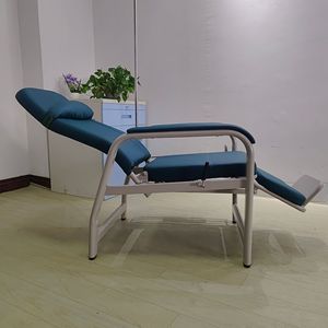 Silla Reclinable Individual Ke Ming con Marco Metálico y Ajuste Manual para Uso en Hospitales y Clínicas - Product Image 2