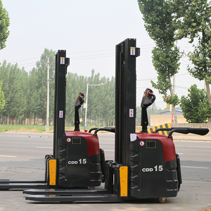 सबसे ज्यादा बिकने वाली मिनी हाइड्रोलिक इलेक्ट्रिक स्टेकर 1.5टन 2टन वाल्की स्टकर गोदाम के लिए सेमी इलेक्ट्रिक स्टेकर - Product Image 6