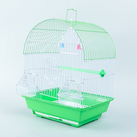 Cage à oiseaux en fil de fer de haute qualité, mangeoires suspendues adaptées aux oiseaux, Pigeons, perroquets, oiseaux d'amour, Cage à oiseaux en fer