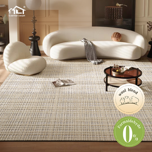 Alfombras de Lana Dsermer de Lujo, Estilo Nórdico, Hechas a Mano, para Hoteles, Alfombras para Sala de Estar Grande, Alfombras de Sala - Product Image 1