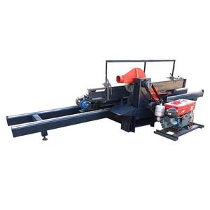Segheria Circolare a Doppia Lama <span class=keywords><strong>con</strong></span> Carrello, Macchina Sega a Tavola Scorrevole per <span class=keywords><strong>Tronchi</strong></span> Rotondi - Product Image 2
