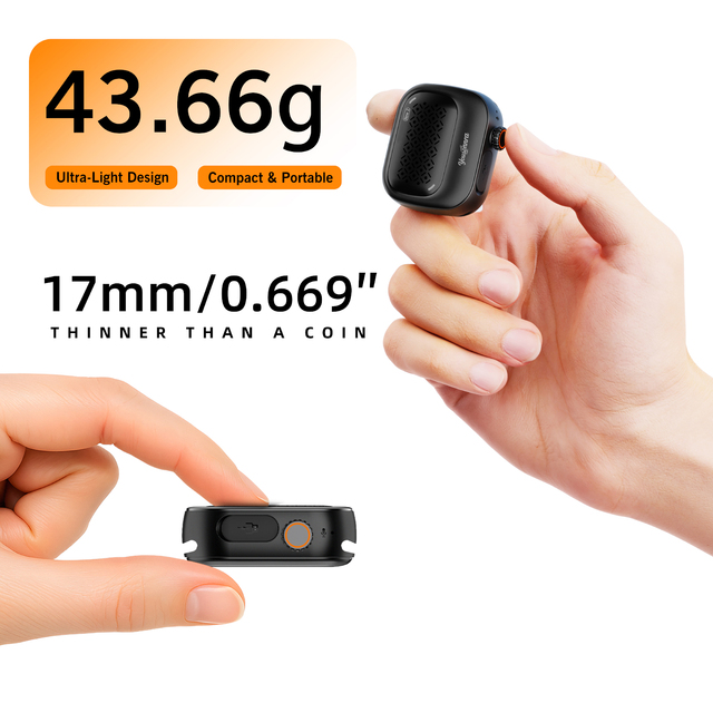Yousonnra Mini  Speaker Clear Hands-free Calls IP69K Waterproof 20H Battery Life for Hiking
