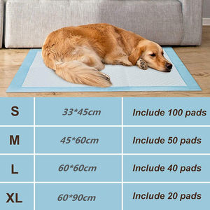 แผ่นรองซับฉี่สุนัขแบบกันน้ำ ขนาด S <span class=keywords><strong>M</strong></span> L XL 30x36 45x60 ซม. ราคาถูก เป็นมิตรกับสิ่งแวดล้อม ตัวอย่างฟรี ขายส่ง - Product Image 6