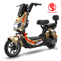 Vélo Électrique Urbain Économique avec Moteur Arrière, Longue Autonomie, Haute Vitesse, 500W 48V, 2 Roues
