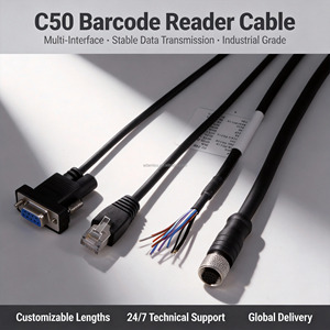 18 Verdrillte Paare 36-poliges MDR-Stecker auf Halb-Pitch CN36-Pin SCSI Servo Abgeschirmtes Kupferkern-Datenkabel mit Schraubanschluss aus PBT PVC - Product Image 3