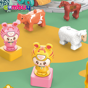 Vật Liệu Rơm Zoo Lắp Ráp Đồ Chơi Khối Nhựa Xây Dựng Cho Bé - Product Image 6