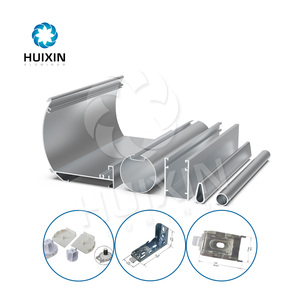 Sơn tĩnh điện trắng mù hồ sơ nhôm cho ngựa vằn và con lăn rèm - Product Image 3