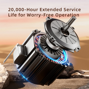 고토크 <span class=keywords><strong>3</strong></span>상 220V 대형 브러시리스 모터 1.1kw 영구자석 BLDC 모터 EC 모터 (터널 환풍기용) - Product Image 2