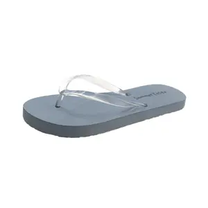 Women's Casual Simple Flip-flops Do Not Wear Feet Beach Slippers PVC Non Slip Quick Drying Slippers