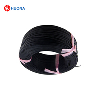 Cable de Sensor Termoeléctrico Tipo JX HUONA Directo de Fábrica, Cable de Sensor Resistente al Calor de Color Negro para Sensores de Temperatura Industriales 2*0.5mm