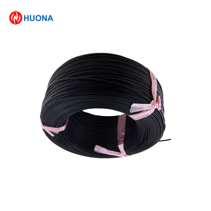 공장 직송 HUONA JX 타입 열전대 와이어 블랙 내열 센서 케이블 (산업용 온도 센서용) 2*0.5mm - Product Image 3