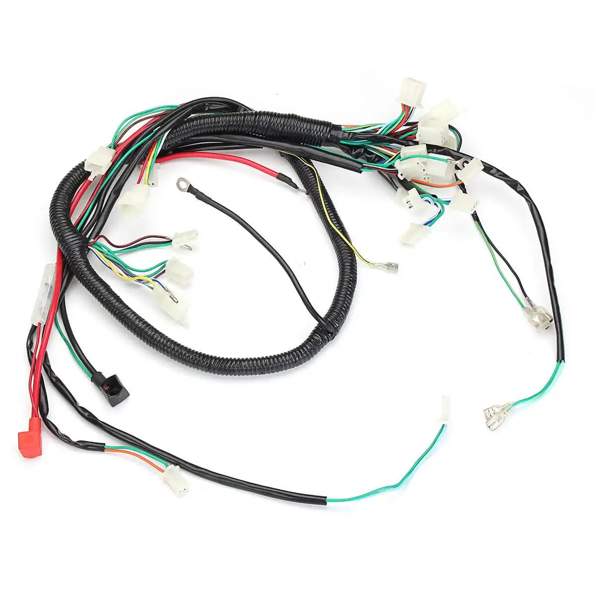 Wiring Harness Wiring Loom for 125cc 150cc PIT Trail Dirt Quad Bike ATV Karting Car Go Karting Assembly