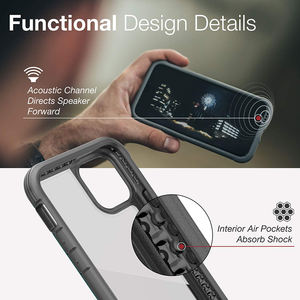 Difesa Scudo Cassa Del Telefono per il <span class=keywords><strong>iphone</strong></span> 12 <span class=keywords><strong>pro</strong></span> Max di Grado Militare Goccia Testato per il Caso di <span class=keywords><strong>iPhone</strong></span> <span class=keywords><strong>11</strong></span> <span class=keywords><strong>Pro</strong></span> ZY-258 - Product Image 5