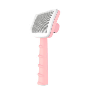 OEM Brosse à poils pour animaux 97,5g 105x173mm Brosse à aiguilles pour animaux Brosse auto-nettoyante pour chiens Hertzko Grooming - Product Image 1