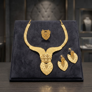 Collares de microformación de oro, joyería de moda tradicional y para ocasiones especiales para mujer, cobre y latón chapado en oro laminado - Product Image 2
