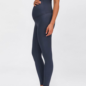 Leggings extensibles pour femmes enceintes, 10 pouces, taille haute, pour Fitness, <span class=keywords><strong>Jogging</strong></span>, entraînement, Yoga, - Product Image 2