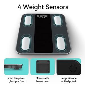 Monitoraggio elettronico della composizione dell'app Smart Wireless <span class=keywords><strong>Bmi</strong></span> Blue tooth Digital Body salute bilancia grasso - Product Image 4