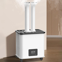 Système de pulvérisation 30L, humidificateur ultrasonique 10 noyaux, équipement de dépoussiérage pour atelier électrique 5000ML