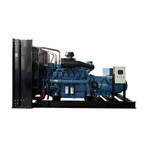 Used For Emergency Power Diesel Generators 6000kw Silent Open Trailer Container Type genset