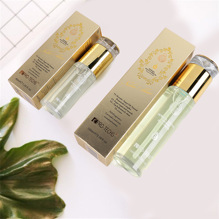 100 мл PRO-TECHS без отдушек алоэ вера Экстра ремонт сглаживание масло для волос лечение после Кератин