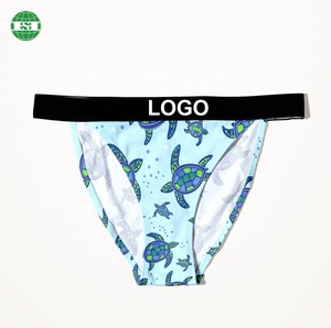 Slip a <span class=keywords><strong>perizoma</strong></span> con stampa tartaruga marina per <span class=keywords><strong>donna</strong></span>, personalizzabile con il tuo logo tramite sublimazione - Product Image 5