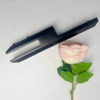 Accessoire de remplacement de poteau de garde-corps de balcon et d'escalier sans cadre en acier inoxydable, avec fixation par embout en verre, design moderne, pour bricolage, résistant à la rouille