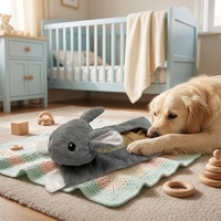 Juguetes para Perros Sin Relleno, Juguetes para Perros con Sonido, Juguetes Interactivos Resistentes a Mordidas con Papel Arrugado