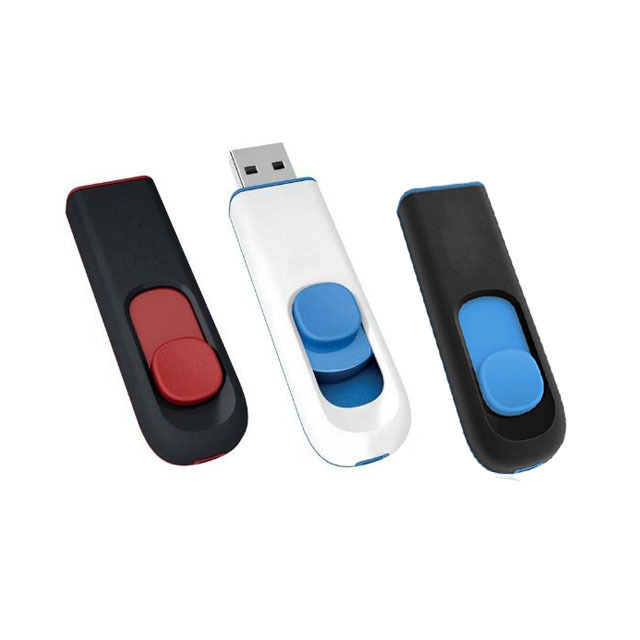Branded Adata USB 2.0 Flash Drive Push-pull Usb Flash Drive 1gb 2gb 4gb 8gb 16G 32G 64G 128gb