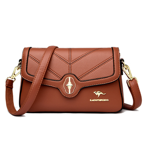 Fashion New Designer Crossbody Bags High Quality PU <b>Leather</b> Shoulder Messenger Bag Casual Totes Luxury Women Handbags and <b>Purses</b> - Product Image 3