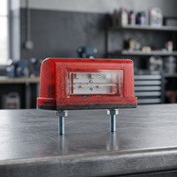 Éclairage de plaque d'immatriculation Fristom MDLT0027R LED pour l'Italie - Applications générales