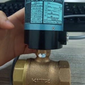 Vanne à boisseau sphérique électrique Kitz 1/2 pouce en acier inoxydable à double action pour l'industrie chimique et l'eau, norme japonaise - Product Image 4