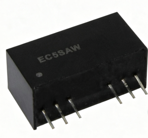 โมดูลจ่ายไฟแบบ DC-DC แบบแยกส่วน EC9BW-24S12 แบบ DIP Through Hole สำหรับแปลงแรงดันไฟฟ้าอุตสาหกรรม ชิ้นส่วนอิเล็กทรอนิกส์ - Product Image 2