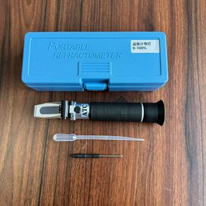 Tamanho do bolso do laboratório 3 em 1 índice da água do Brix seja <span class=keywords><strong>Refractometer</strong></span> do mel do valor Digital para a abelha que guarda o mel - Product Image 2