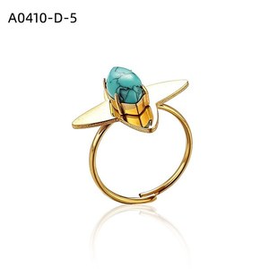 แหวนแฟชั่นประดับ PIEDRA NATURAL A0410 สำหรับผู้หญิง เครื่องประดับคุณภาพสูง - Product Image 5