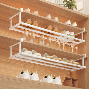 Zapatero Sea Shark de Acero al Carbono Extensible, Estante de Almacenamiento de Escritorio para Zapatos con Diseño de 1 Nivel - Product Image 2