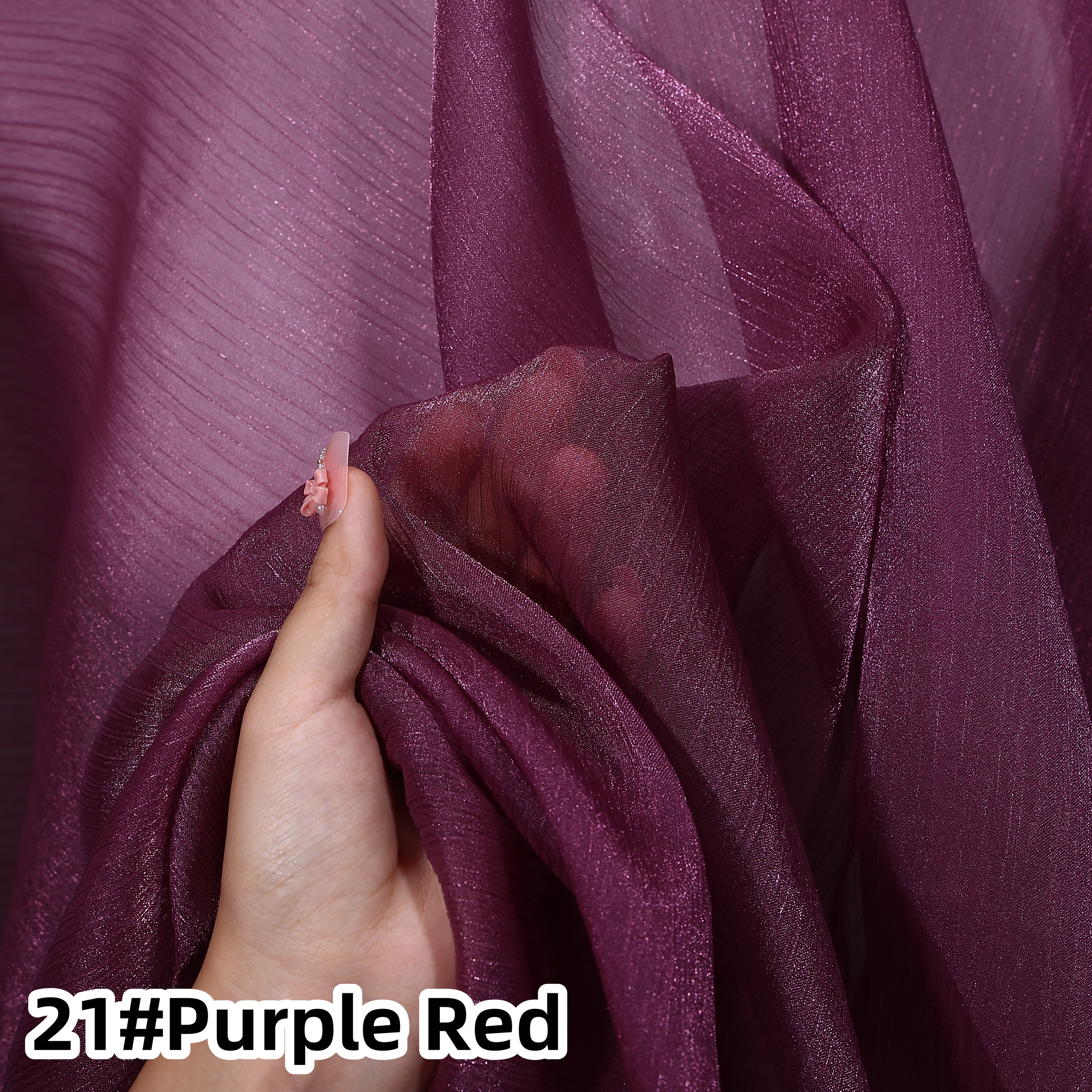 21#Rouge violacé