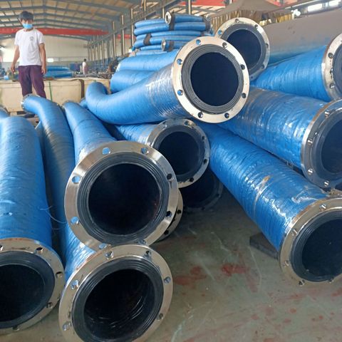 Water Pump Rubber Suction Flexible Pumping Hose 8 Inch 6 Inches 20feet Mining Rubber Dredging Hose With the Competitive Price