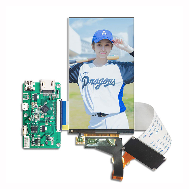 Wisecoco 5.5 Inch 1440x2560 2K Ips Tft Lcd Display Module with Mipi Driver Board