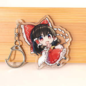Alta calidad logotipo personalizado impreso 3d de <span class=keywords><strong>dibujos</strong></span> animados <span class=keywords><strong>anime</strong></span> encanto claro llavero de acrílico - Product Image 2
