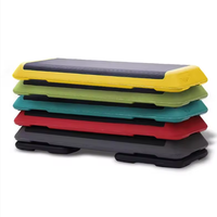 Plataforma de Step Ajustable SM para Ejercicios Aeróbicos, Stepper con Elevadores para Entrenamiento en Casa o Gimnasio