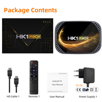 TV Box Inteligente HK1 Rbox X4S S905x4 2022, Reproductor Multimedia con Android 11.0, 8K IPTV, 4GB RAM, 64GB/128GB ROM