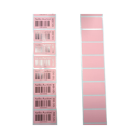 FASSON AW5200 Étiquettes autocollantes personnalisées en acrylique adhésif simple face, imperméables, pour codes-barres, impression de rubans de carbone, pour usage industriel