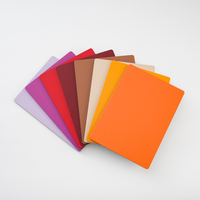 Panneau composite en aluminium ACM Wanya moderne 2 mm/4 mm, matériau de qualité A2 ignifuge pour le revêtement extérieur des appartements