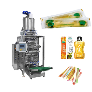 Máquina Automática <span class=keywords><strong>de</strong></span> Llenado y Empaquetado <span class=keywords><strong>de</strong></span> Sobres <span class=keywords><strong>de</strong></span> Forma Irregular para Líquidos y Geles, <span class=keywords><strong>de</strong></span> 2 a 18 Carriles, Máquina Multicarril para Empaquetado <span class=keywords><strong>de</strong></span> Barras Energéticas - Product Image 1