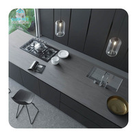 Dalles en surface solide acrylique haute résistance de 12 mm pour comptoirs de cuisine et de salle de bain modernes - Utilisation commerciale écologique