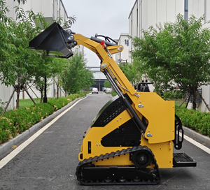 T480 कॉम्पैक्ट स्किड स्टीड लोडर क्रॉलर 1321 किलोग्राम 0.1 मीटर 350 किलोग्राम भार 17.1kw डीजल कुबोटा एपा यूरो 5 - Product Image 2