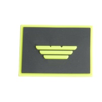 LOGO 3D 2D personnalisé fer à repasser sur lettre patchs de vêtements de transfert de chaleur logo en relief rouleau de silicone écologique pour sacs