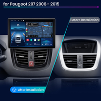 Junsun X7 MAX pour Peugeot 207 207CC 2006 - 2015 2K HD écran EU Stock sans fil CarPlay Auto autoradio multimédia autoradio